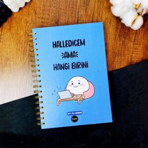 Halledicem Tasarımlı Konuşan Ajanda