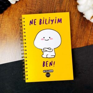 Ne Biliyim Tasarımlı Konuşan Ajanda